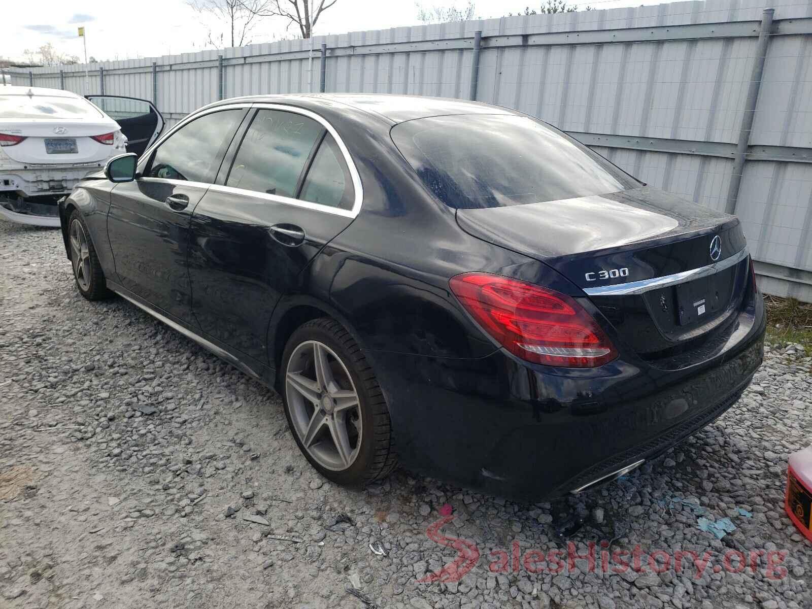 55SWF4KB4GU144739 2016 MERCEDES-BENZ C-CLASS