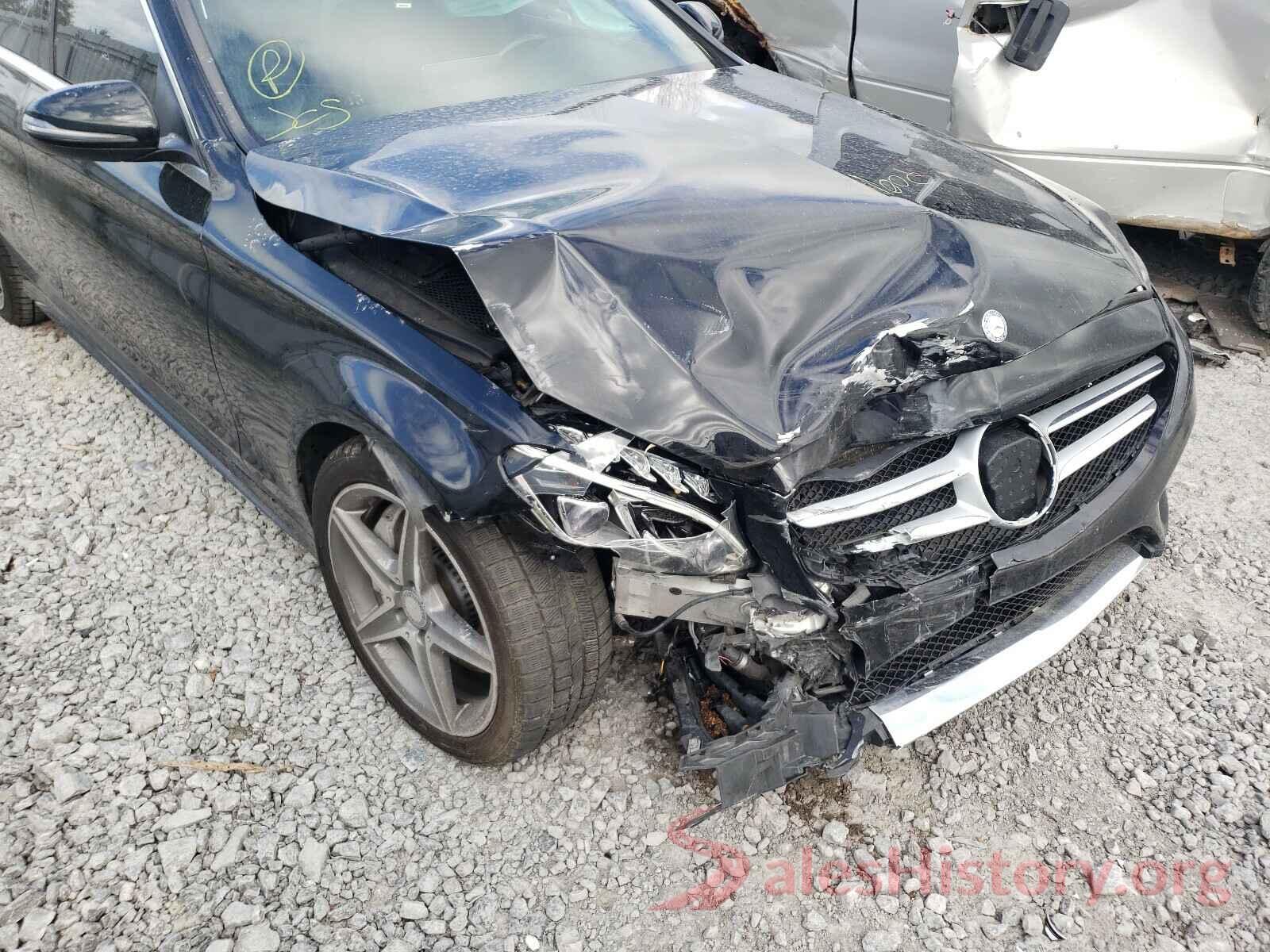 55SWF4KB4GU144739 2016 MERCEDES-BENZ C-CLASS