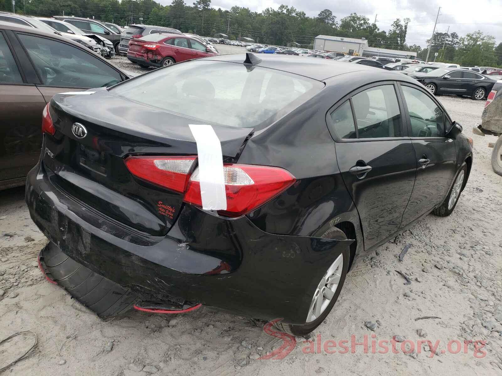 KNAFX4A61G5569045 2016 KIA FORTE