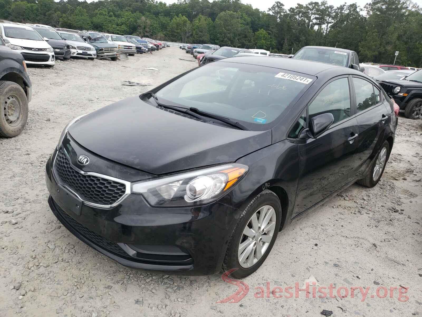 KNAFX4A61G5569045 2016 KIA FORTE