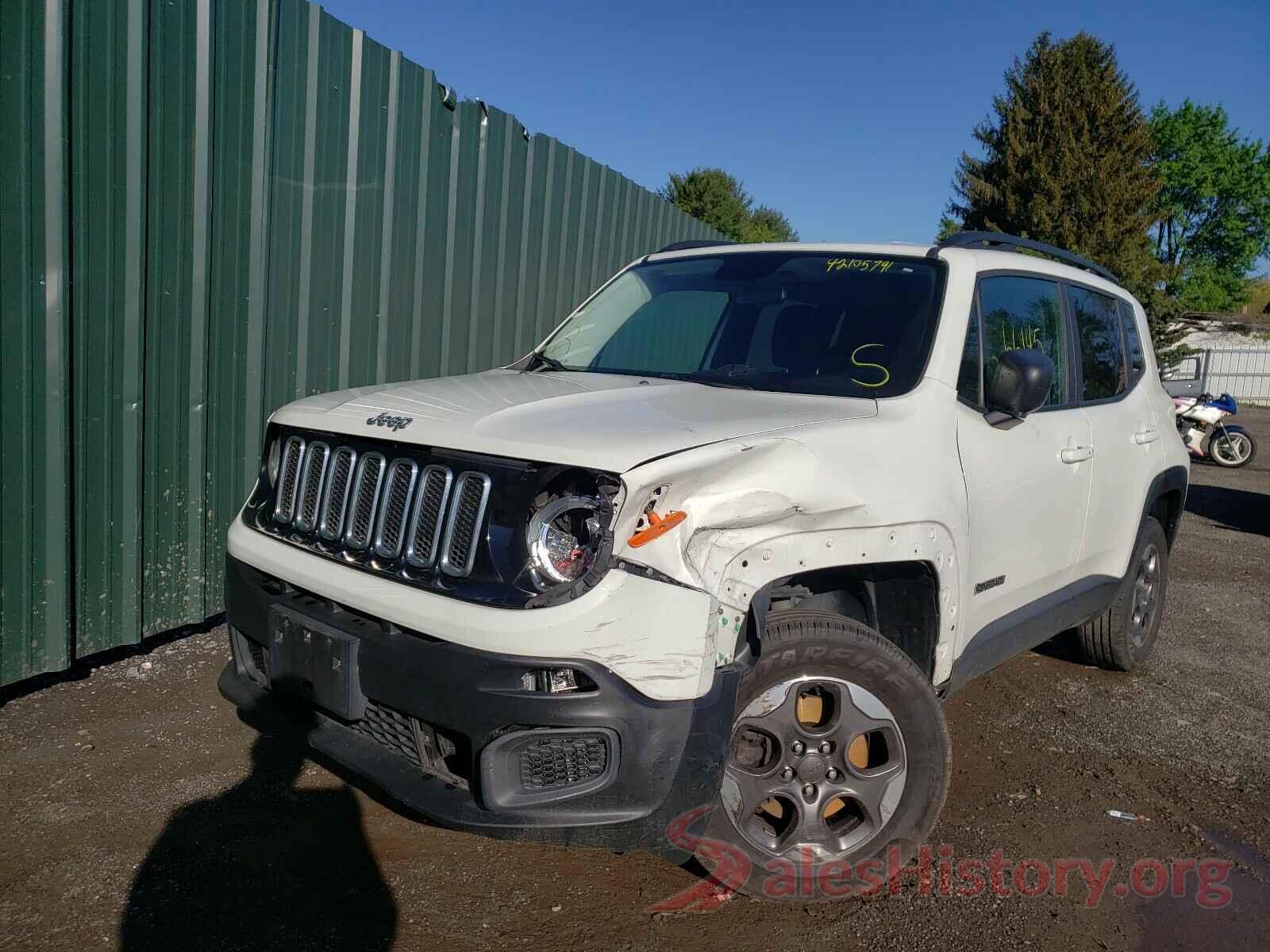 ZACCJBAB5HPF26104 2017 JEEP RENEGADE