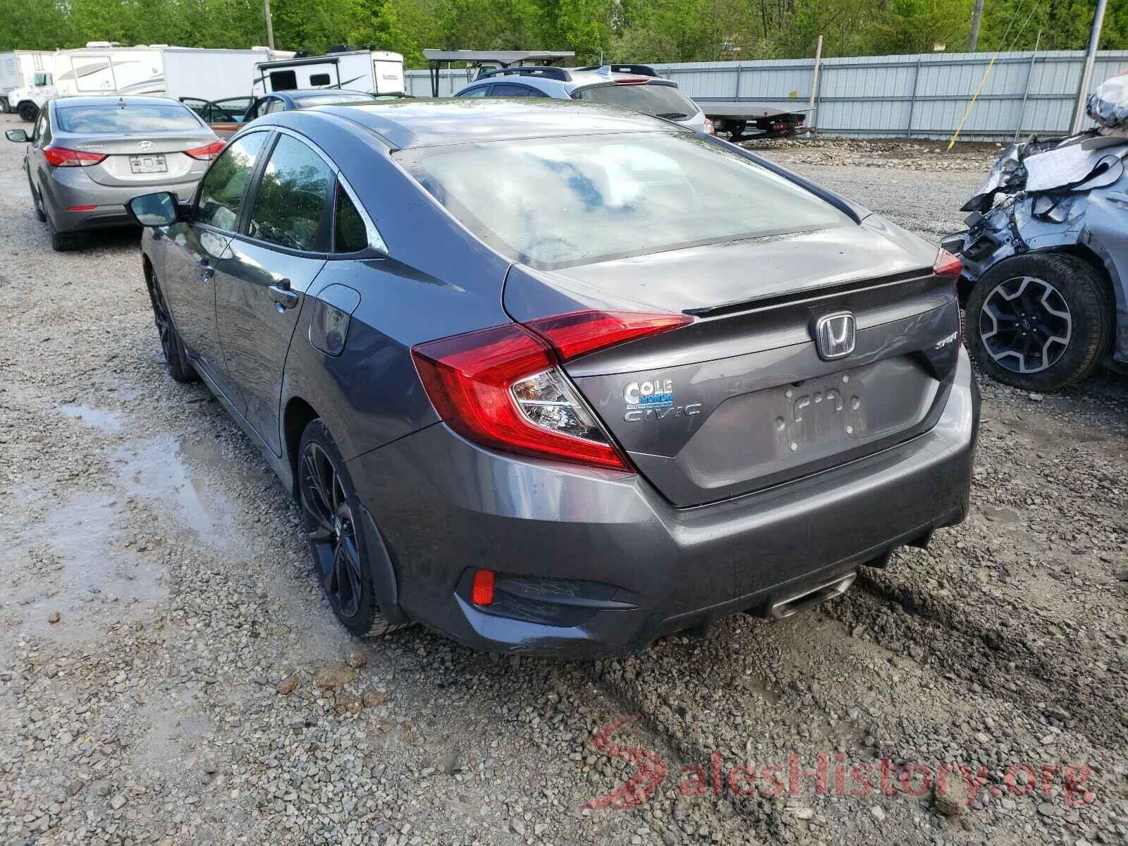 19XFC2E80KE007181 2019 HONDA CIVIC