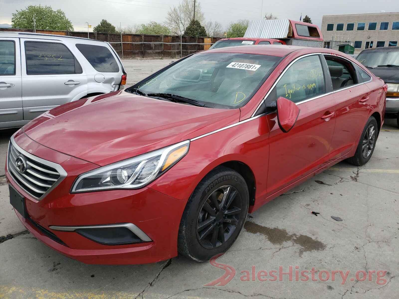 5NPE24AF6HH561876 2017 HYUNDAI SONATA