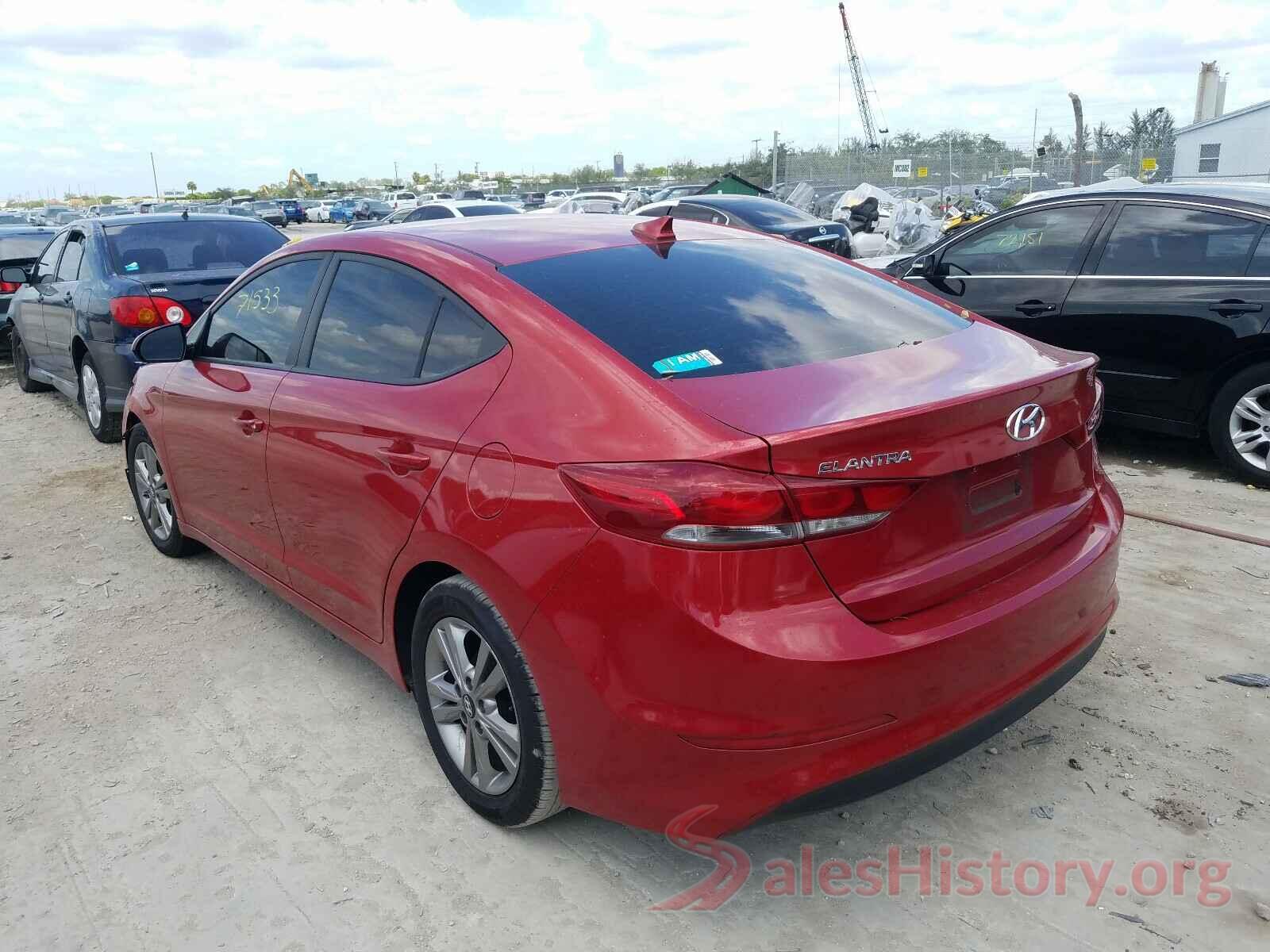 5NPD84LF9HH033949 2017 HYUNDAI ELANTRA