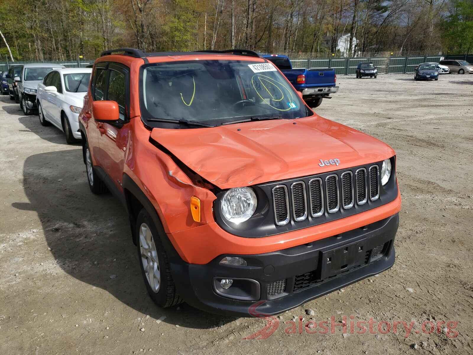 ZACCJBBT3GPD84244 2016 JEEP RENEGADE