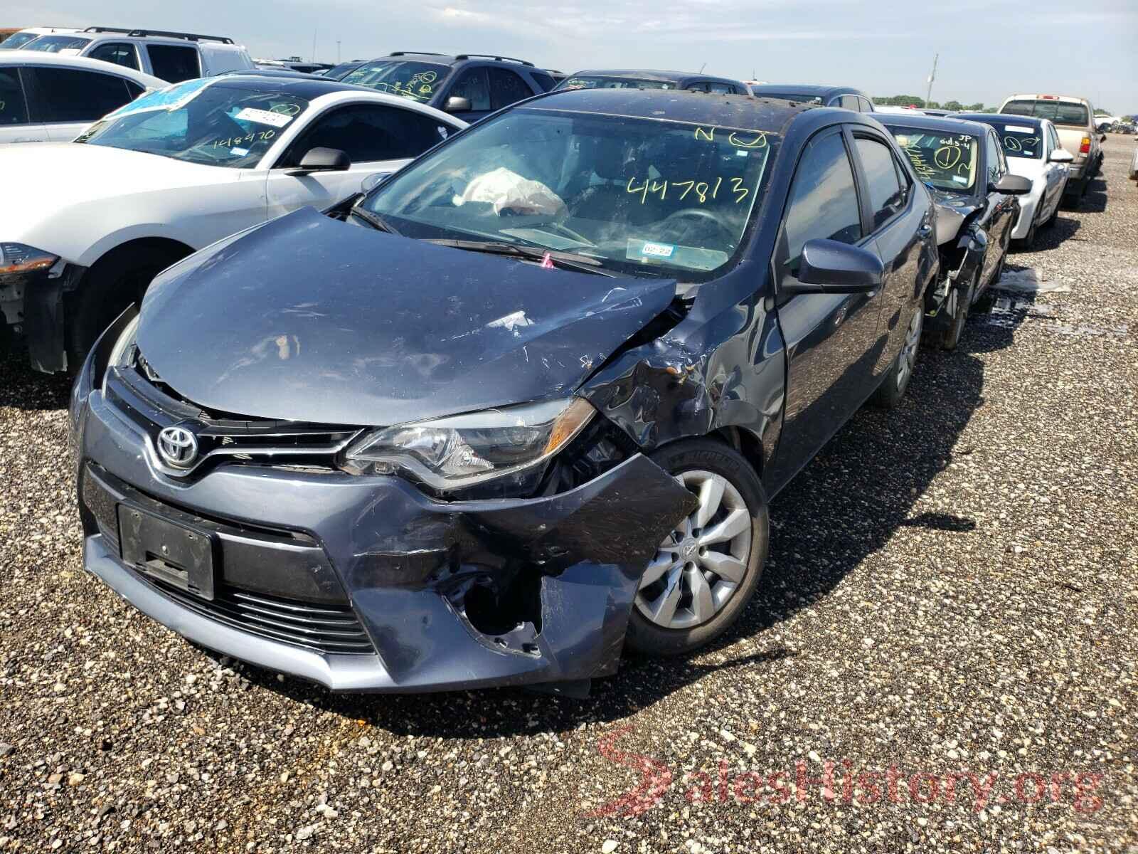 5YFBURHE3GP447813 2016 TOYOTA COROLLA