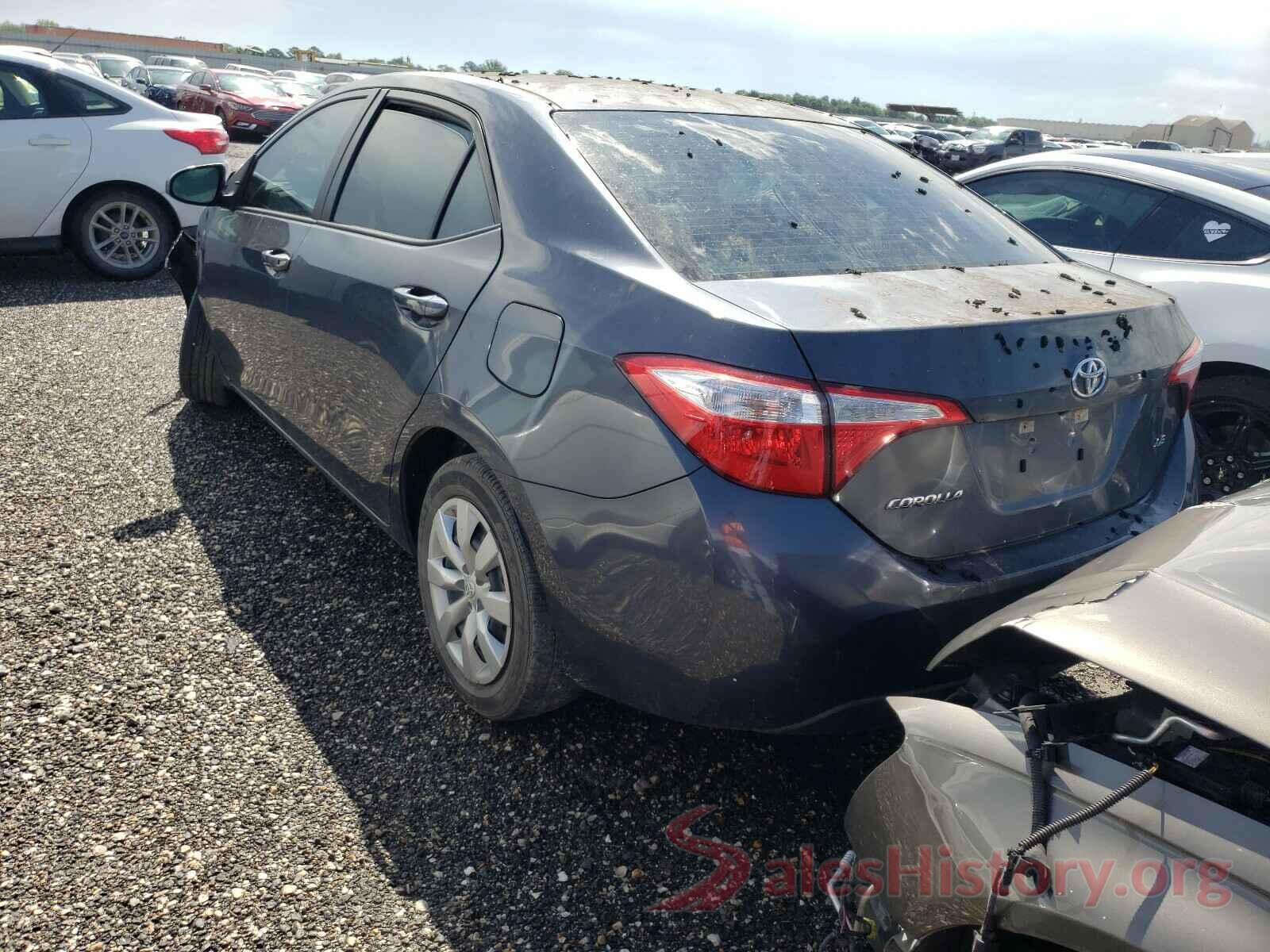 5YFBURHE3GP447813 2016 TOYOTA COROLLA