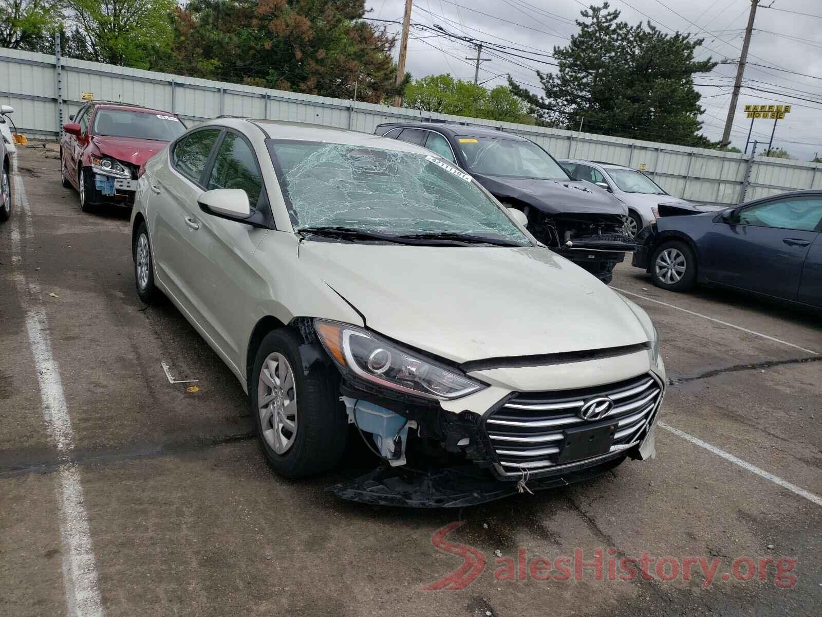 5NPD74LF7HH095644 2017 HYUNDAI ELANTRA