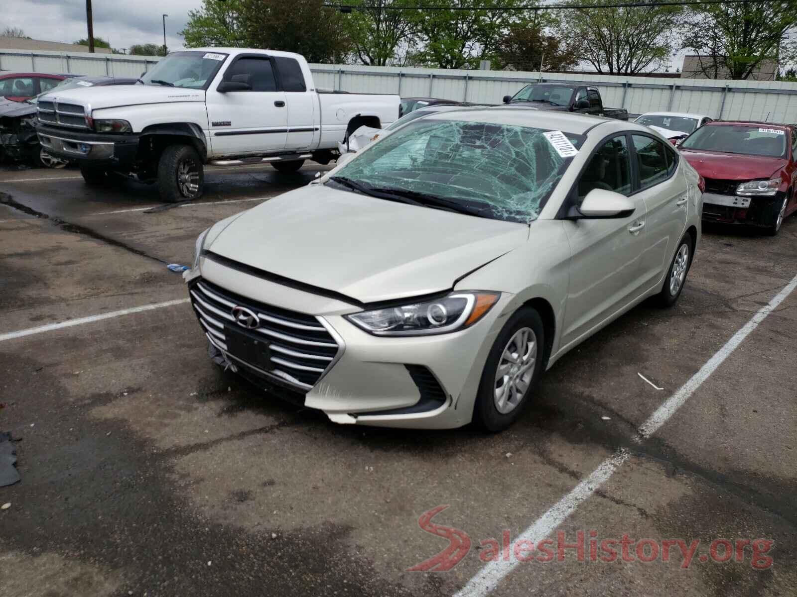 5NPD74LF7HH095644 2017 HYUNDAI ELANTRA