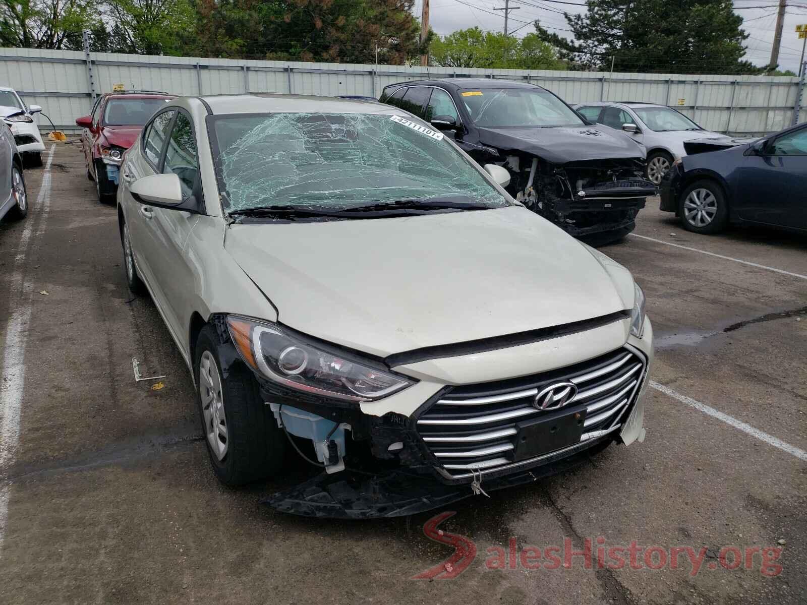 5NPD74LF7HH095644 2017 HYUNDAI ELANTRA