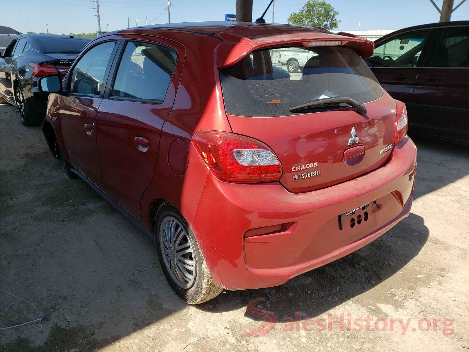 ML32A3HJ7HH003613 2017 MITSUBISHI MIRAGE