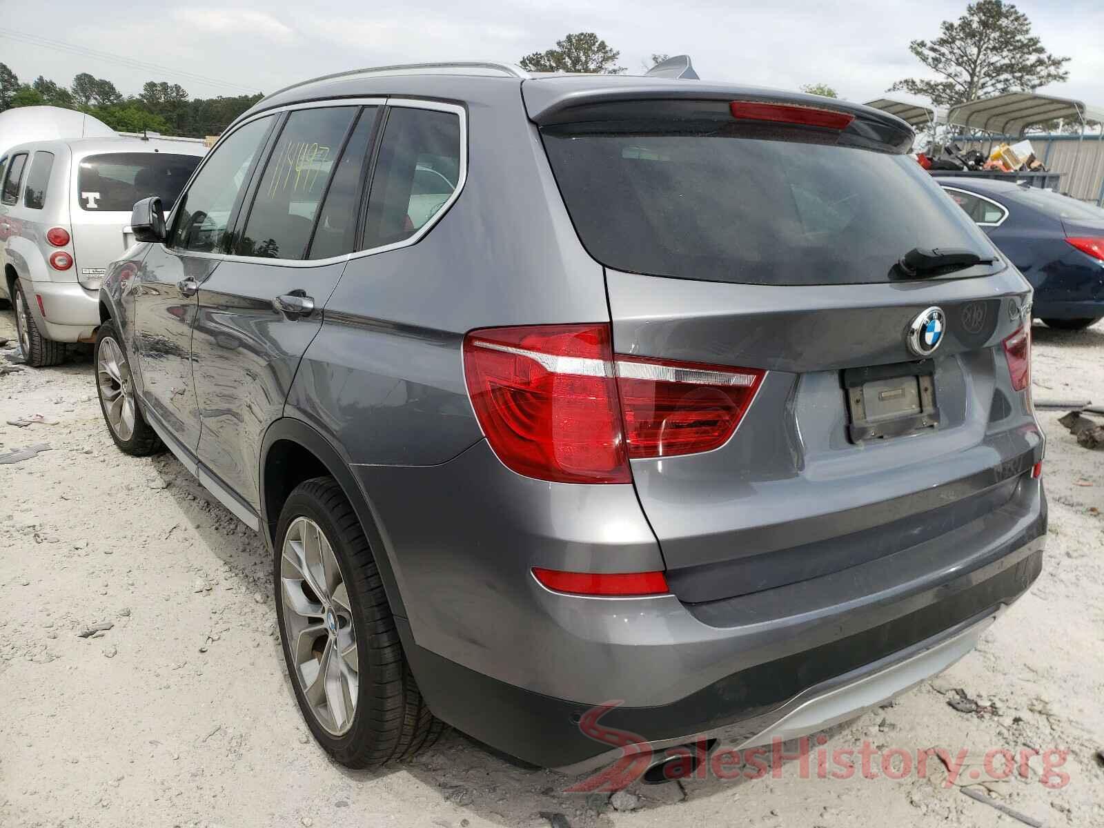 5UXWY3C58G0N87021 2016 BMW X3