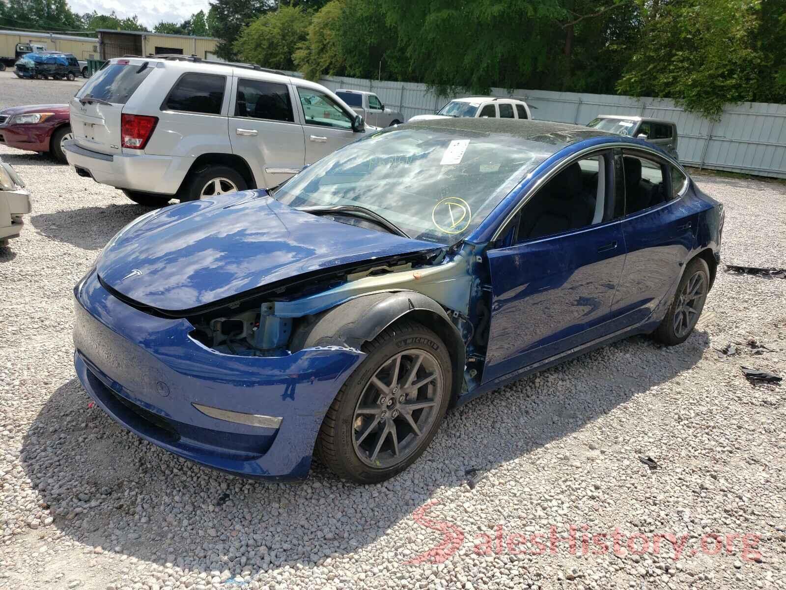 5YJ3E1EBXLF617636 2020 TESLA MODEL 3