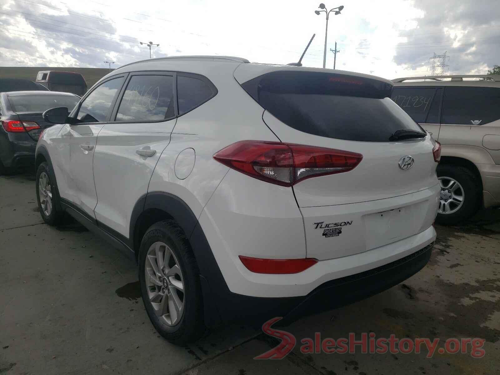 KM8J3CA41GU037264 2016 HYUNDAI TUCSON