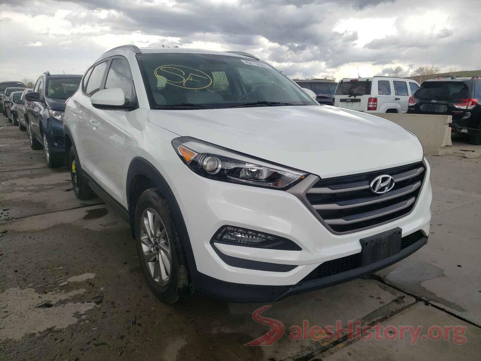 KM8J3CA41GU037264 2016 HYUNDAI TUCSON