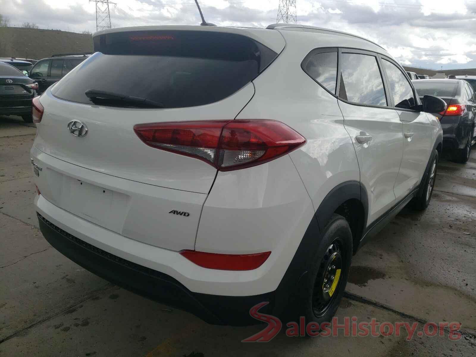 KM8J3CA41GU037264 2016 HYUNDAI TUCSON