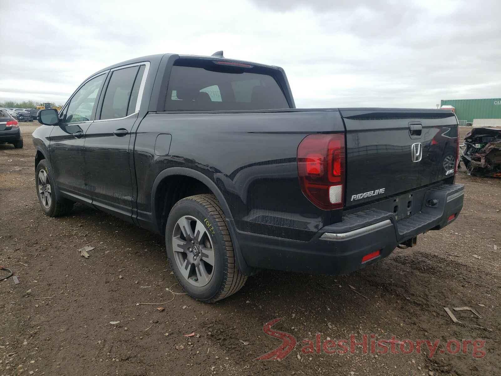 5FPYK3F59HB014002 2017 HONDA RIDGELINE