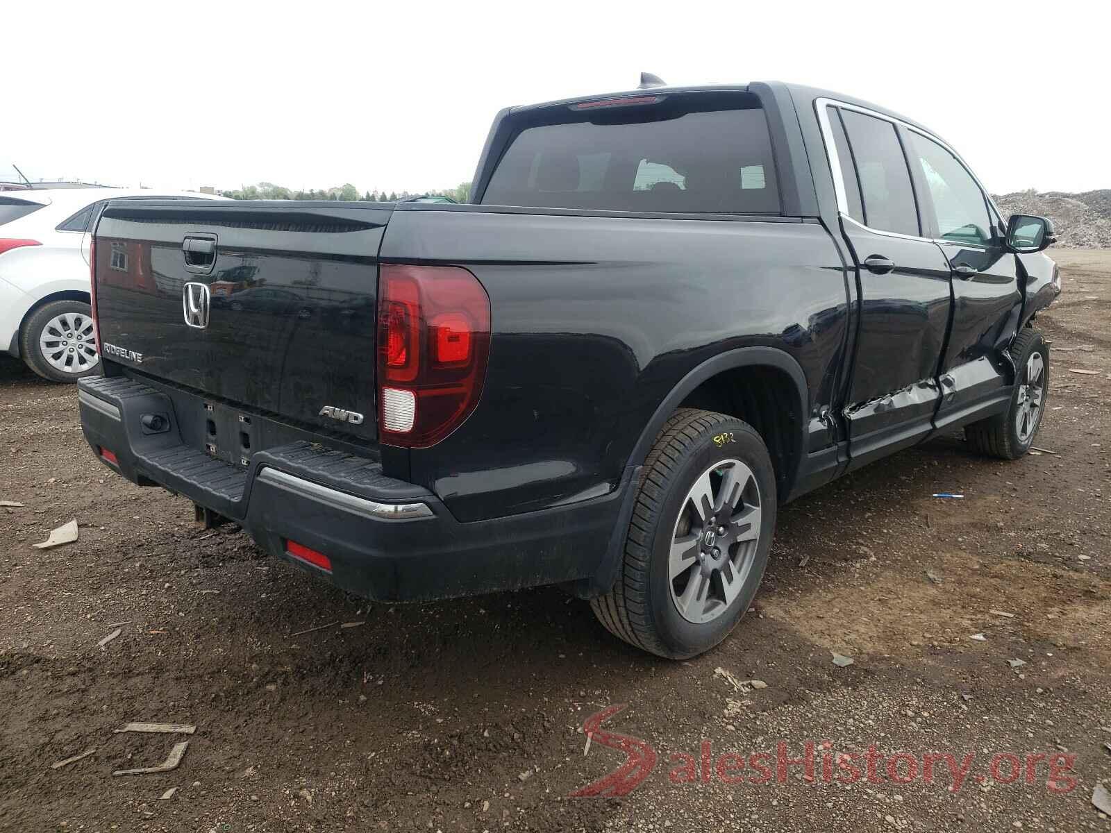 5FPYK3F59HB014002 2017 HONDA RIDGELINE