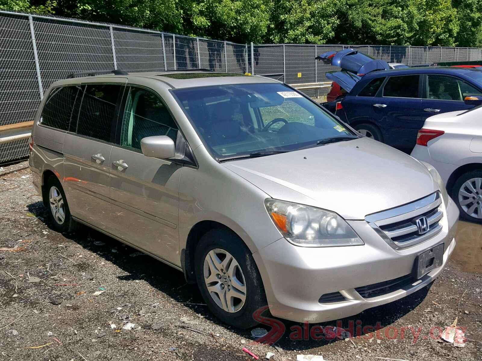 5FNRL38637B458345 2007 HONDA ODYSSEY EX