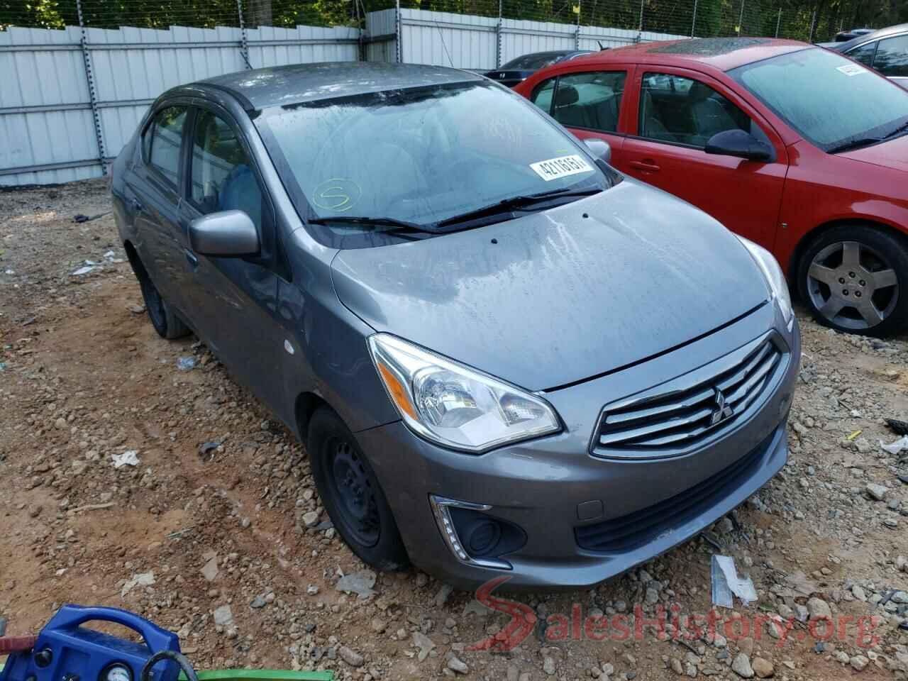 ML32F3FJ6HHF12499 2017 MITSUBISHI MIRAGE