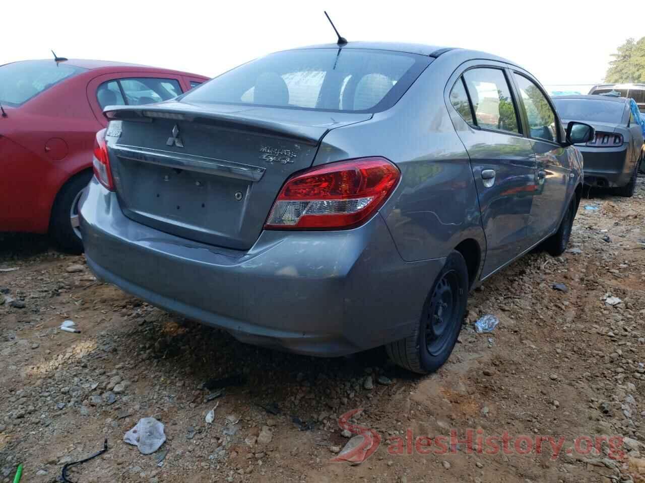 ML32F3FJ6HHF12499 2017 MITSUBISHI MIRAGE