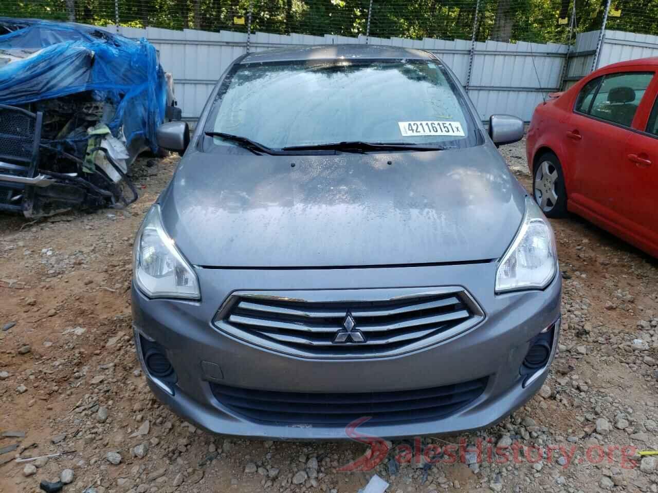 ML32F3FJ6HHF12499 2017 MITSUBISHI MIRAGE