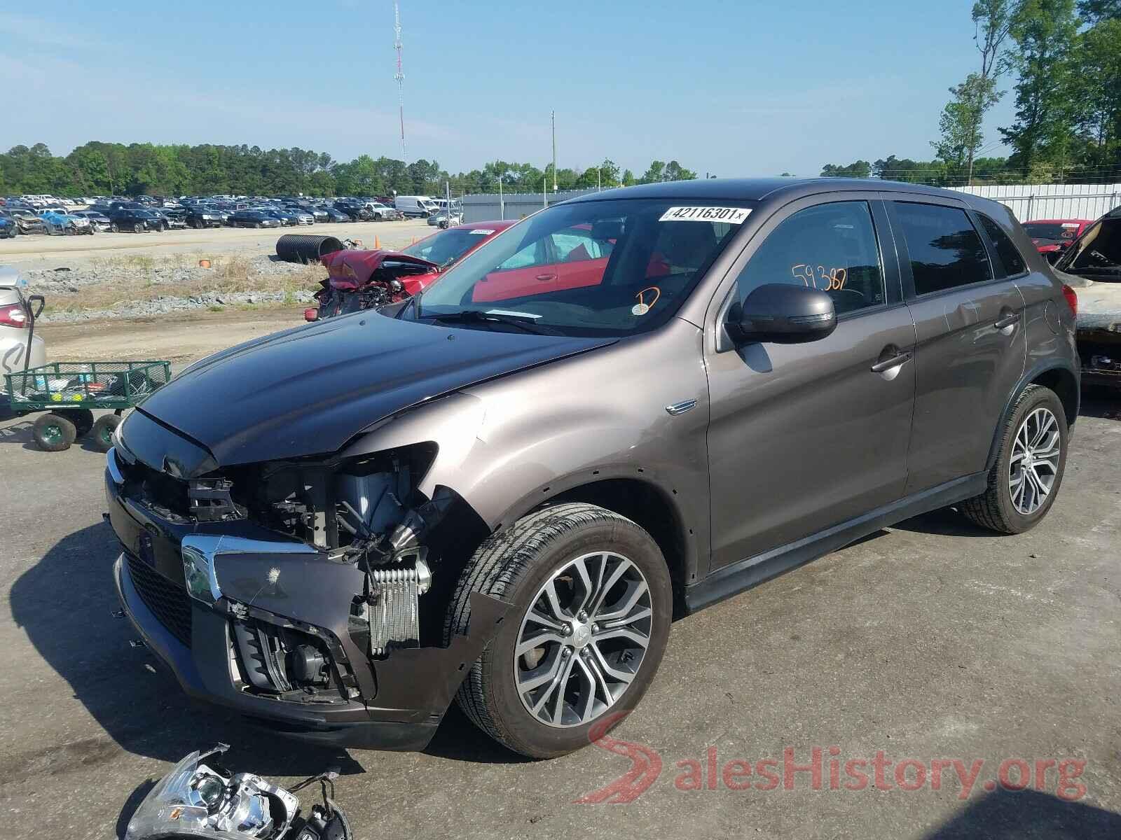 JA4AP3AU3KU001345 2019 MITSUBISHI OUTLANDER