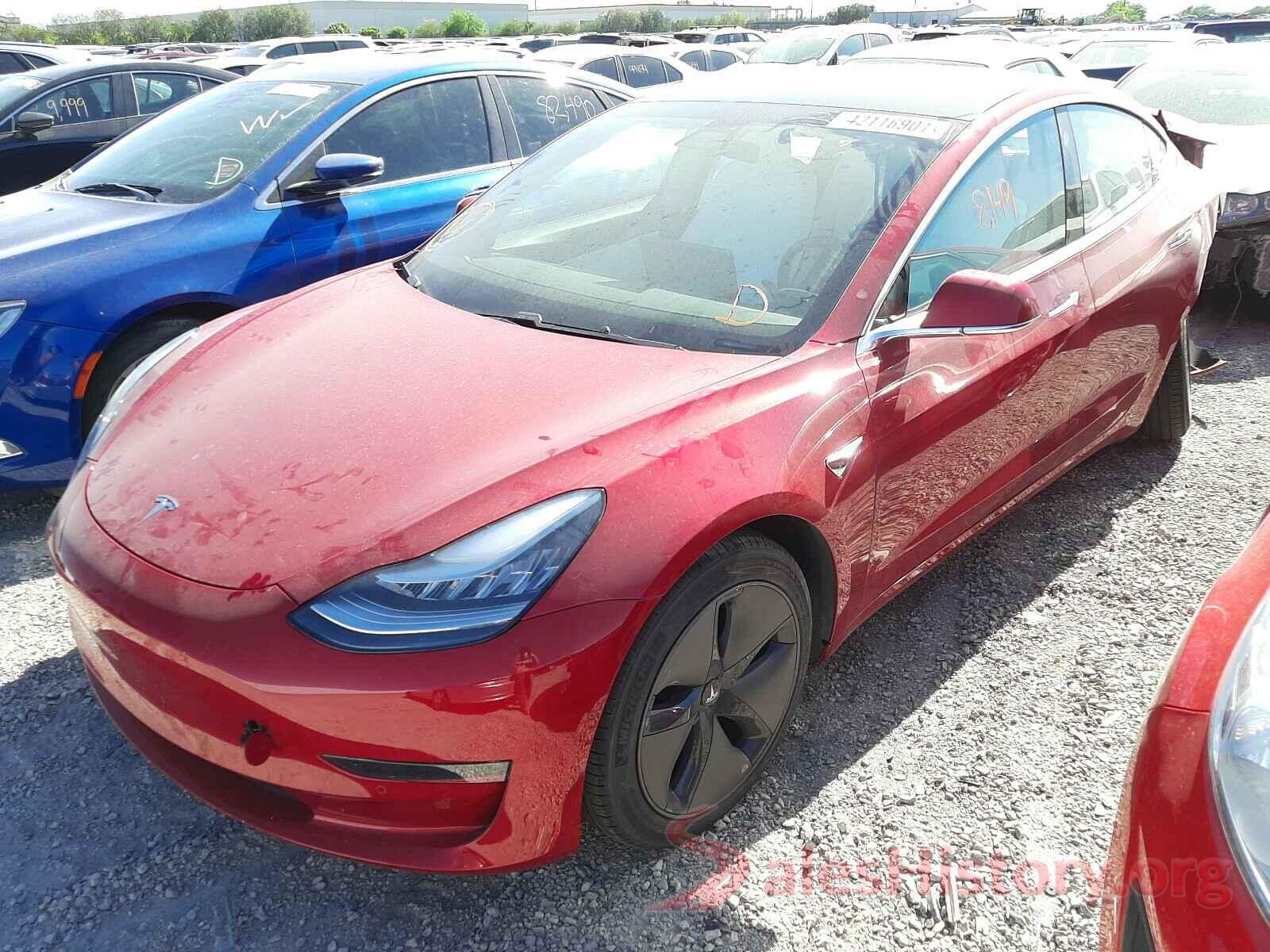 5YJ3E1EB6LF628603 2020 TESLA MODEL 3