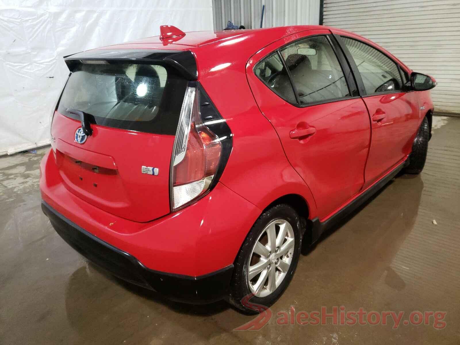 JTDKDTB33H1591467 2017 TOYOTA PRIUS