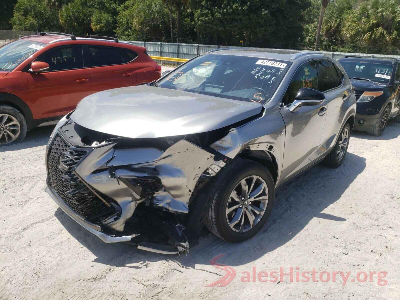 JTJSARBZ1M2184250 2021 LEXUS NX