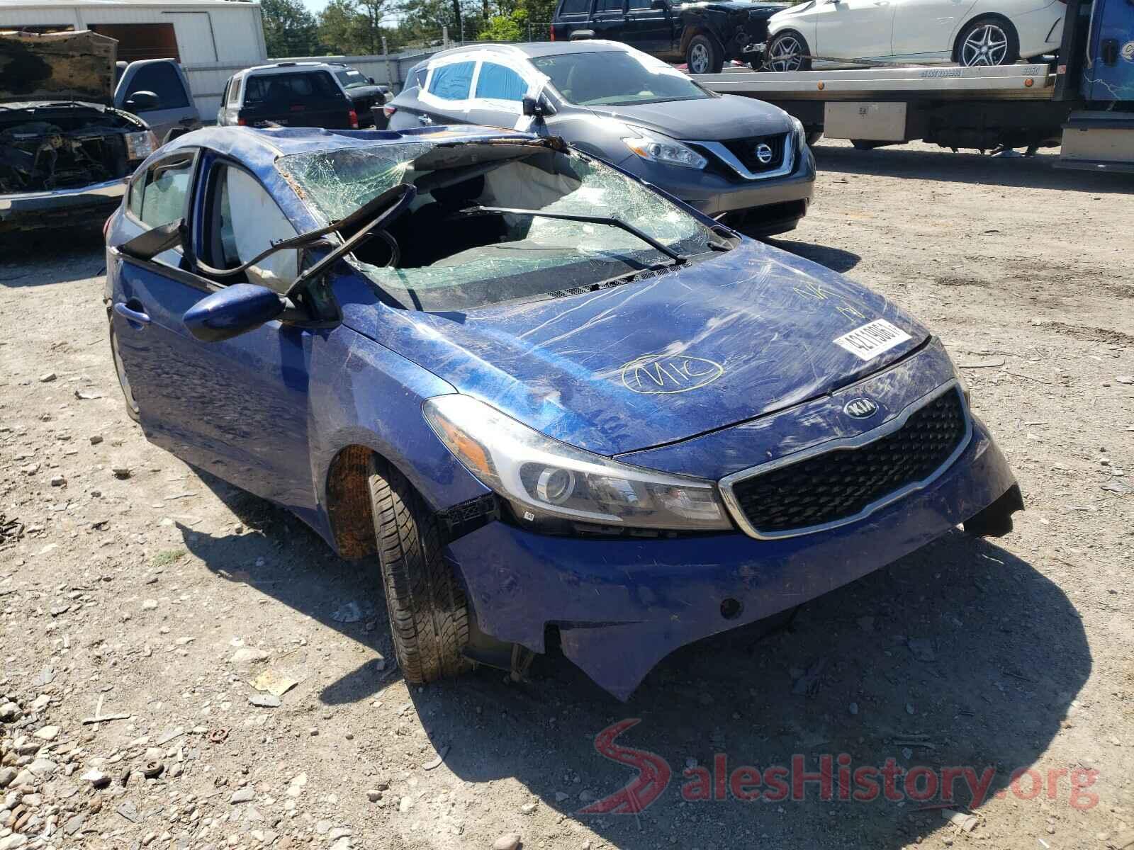 3KPFK4A77HE043020 2017 KIA FORTE