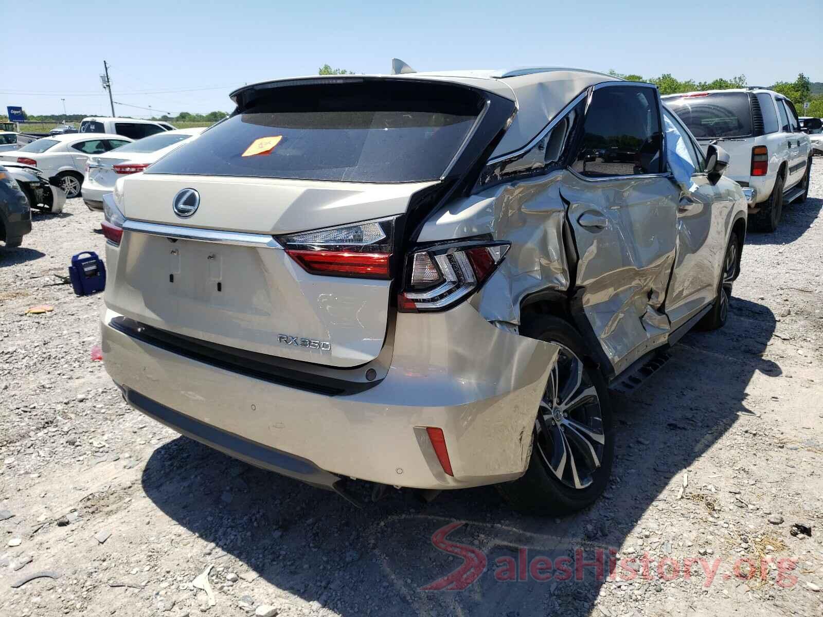 2T2ZZMCA4HC069540 2017 LEXUS RX350