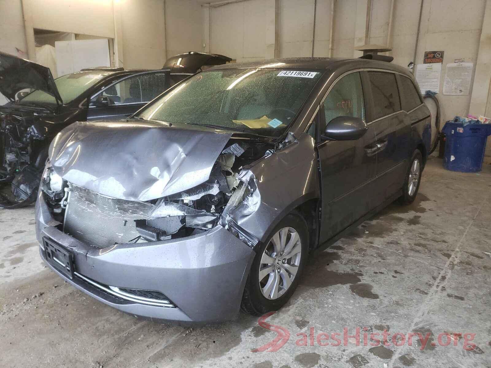 5FNRL5H64HB010712 2017 HONDA ODYSSEY