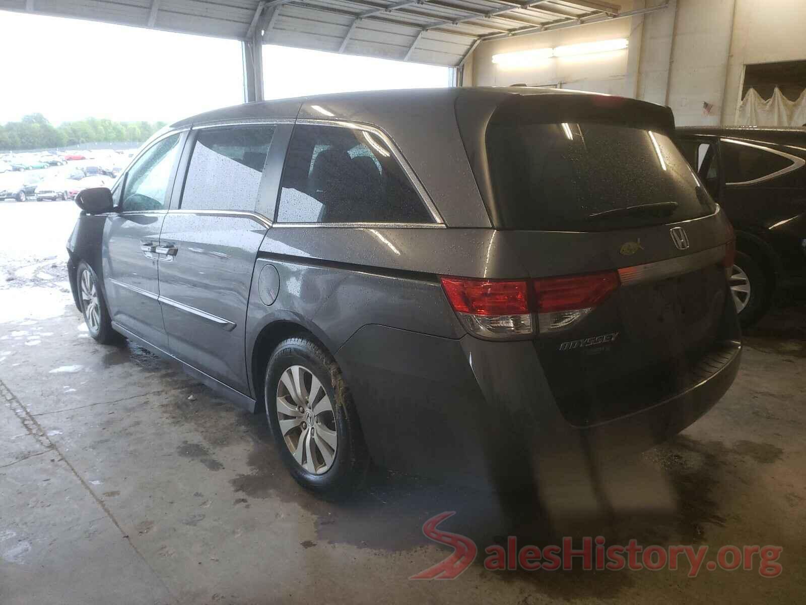 5FNRL5H64HB010712 2017 HONDA ODYSSEY