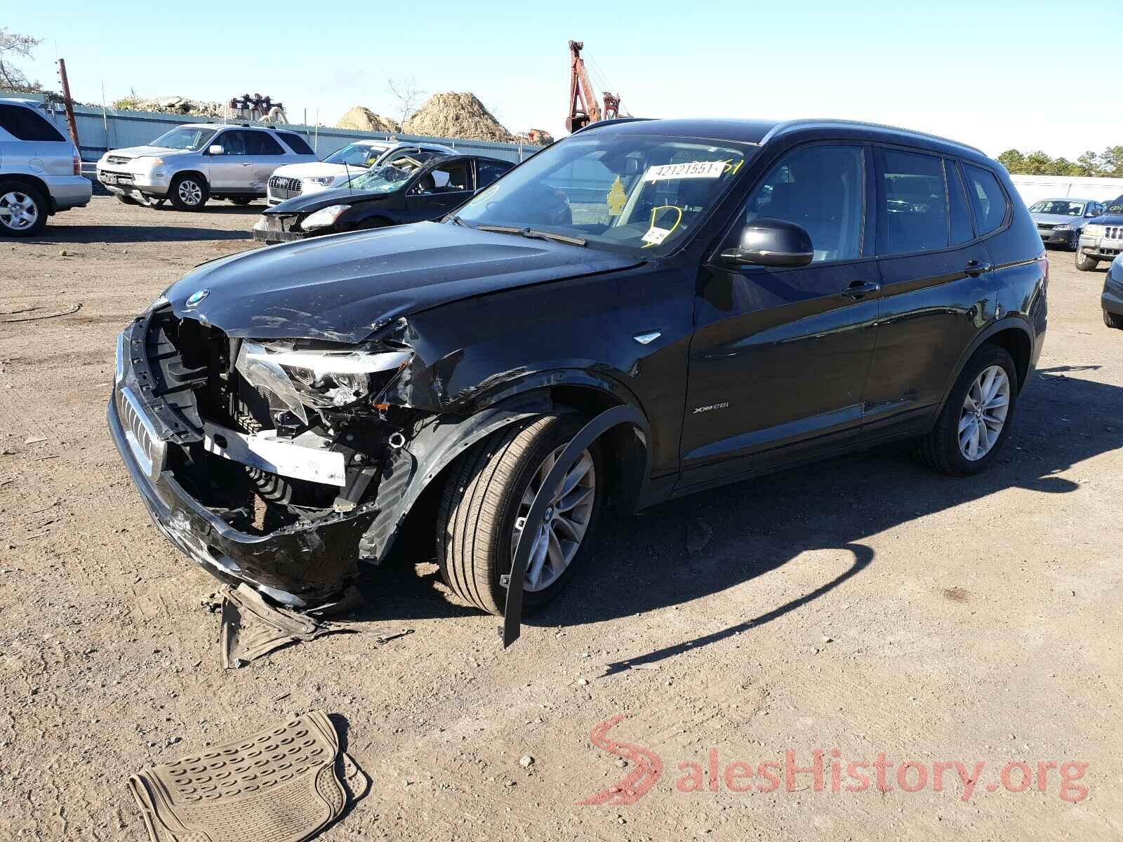 5UXWX9C59G0D87967 2016 BMW X3