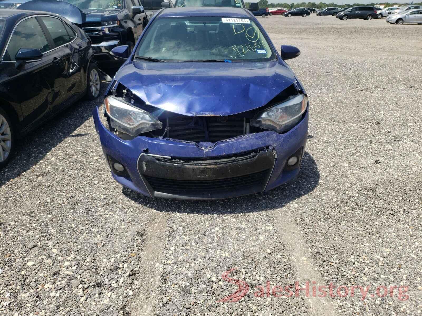 5YFBURHE0GP421654 2016 TOYOTA COROLLA