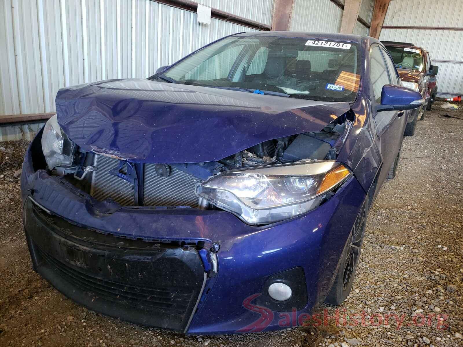 5YFBURHE0GP421654 2016 TOYOTA COROLLA