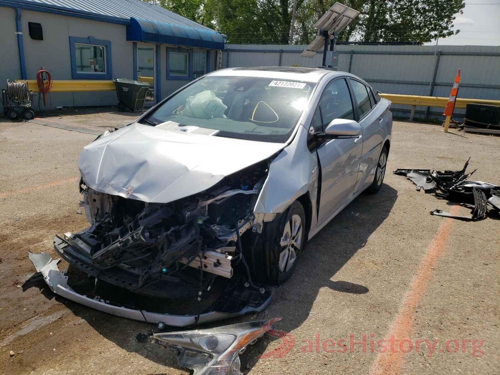 JTDKARFUXH3042934 2017 TOYOTA PRIUS