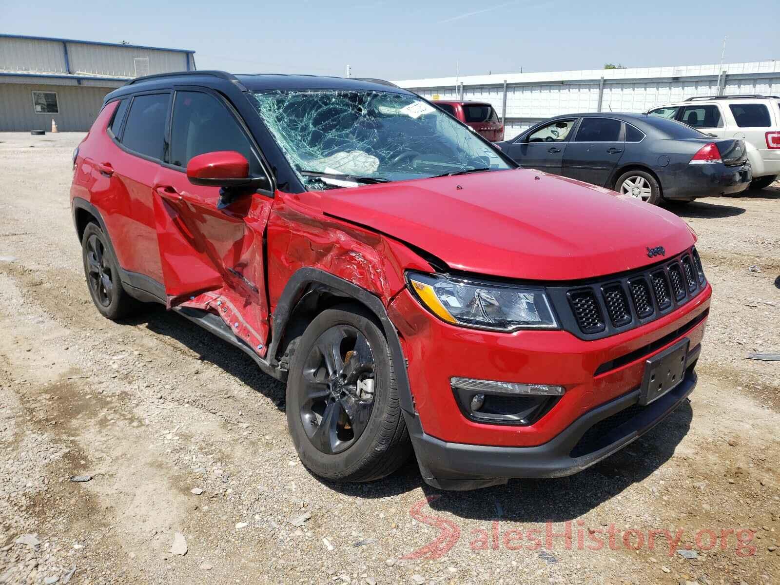 3C4NJCBB3KT637604 2019 JEEP COMPASS