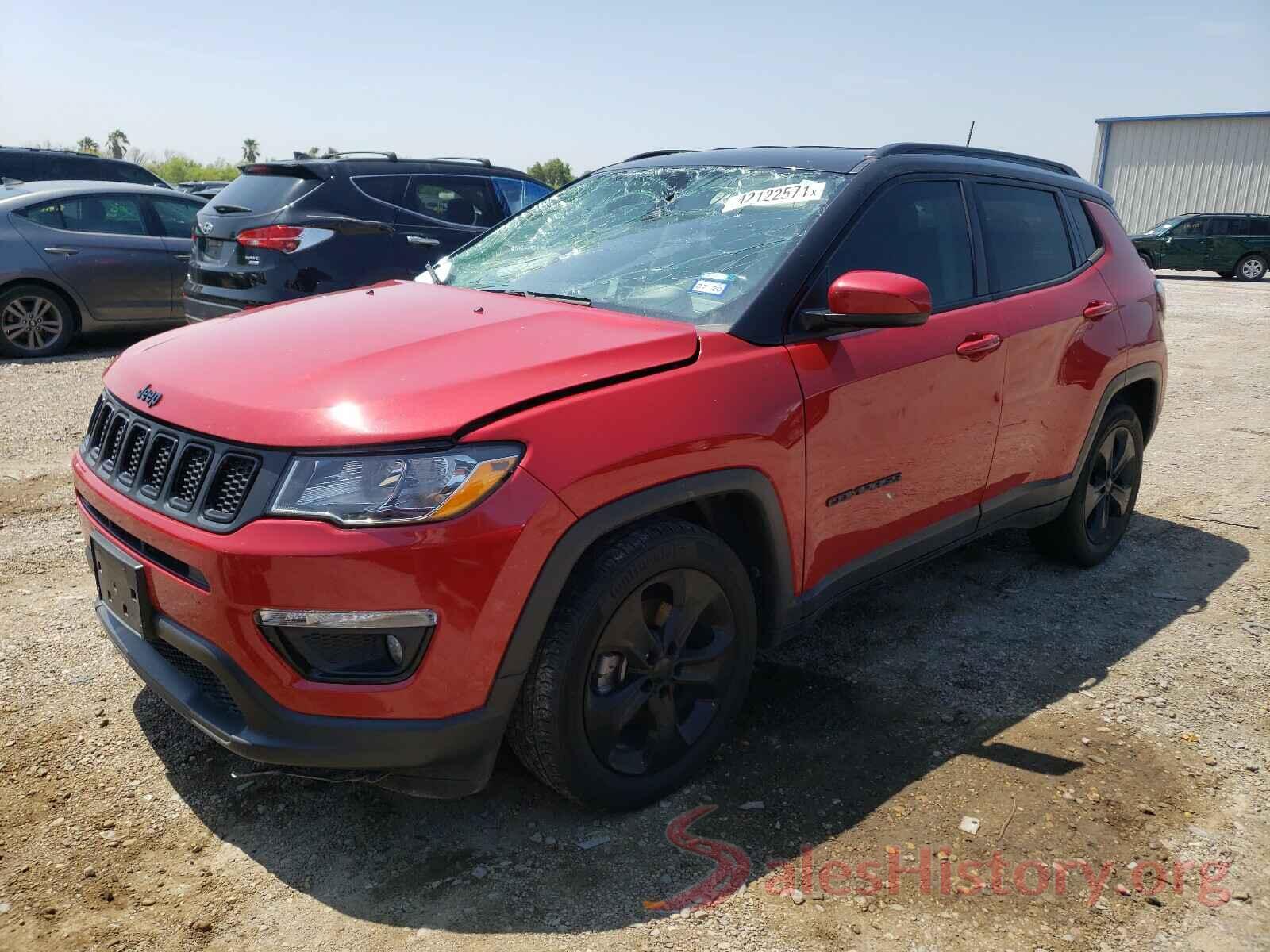 3C4NJCBB3KT637604 2019 JEEP COMPASS