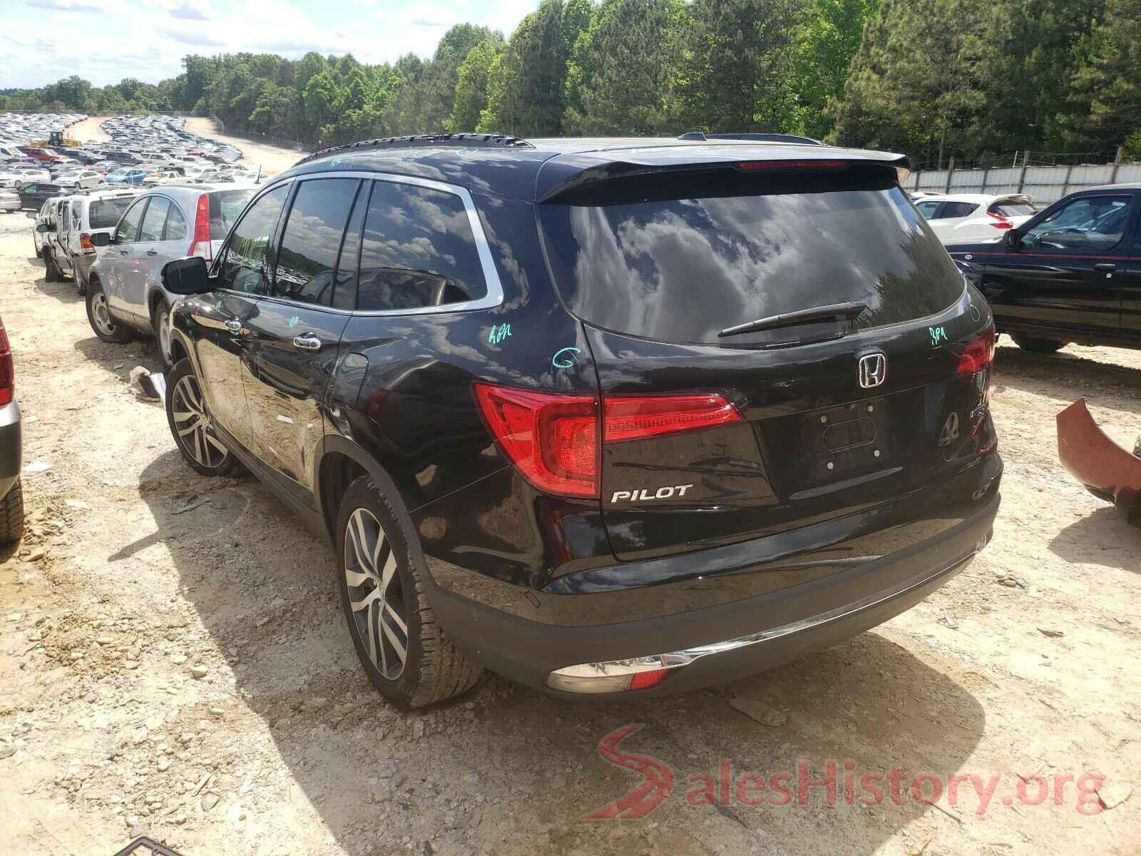 5FNYF5H9XGB041491 2016 HONDA PILOT