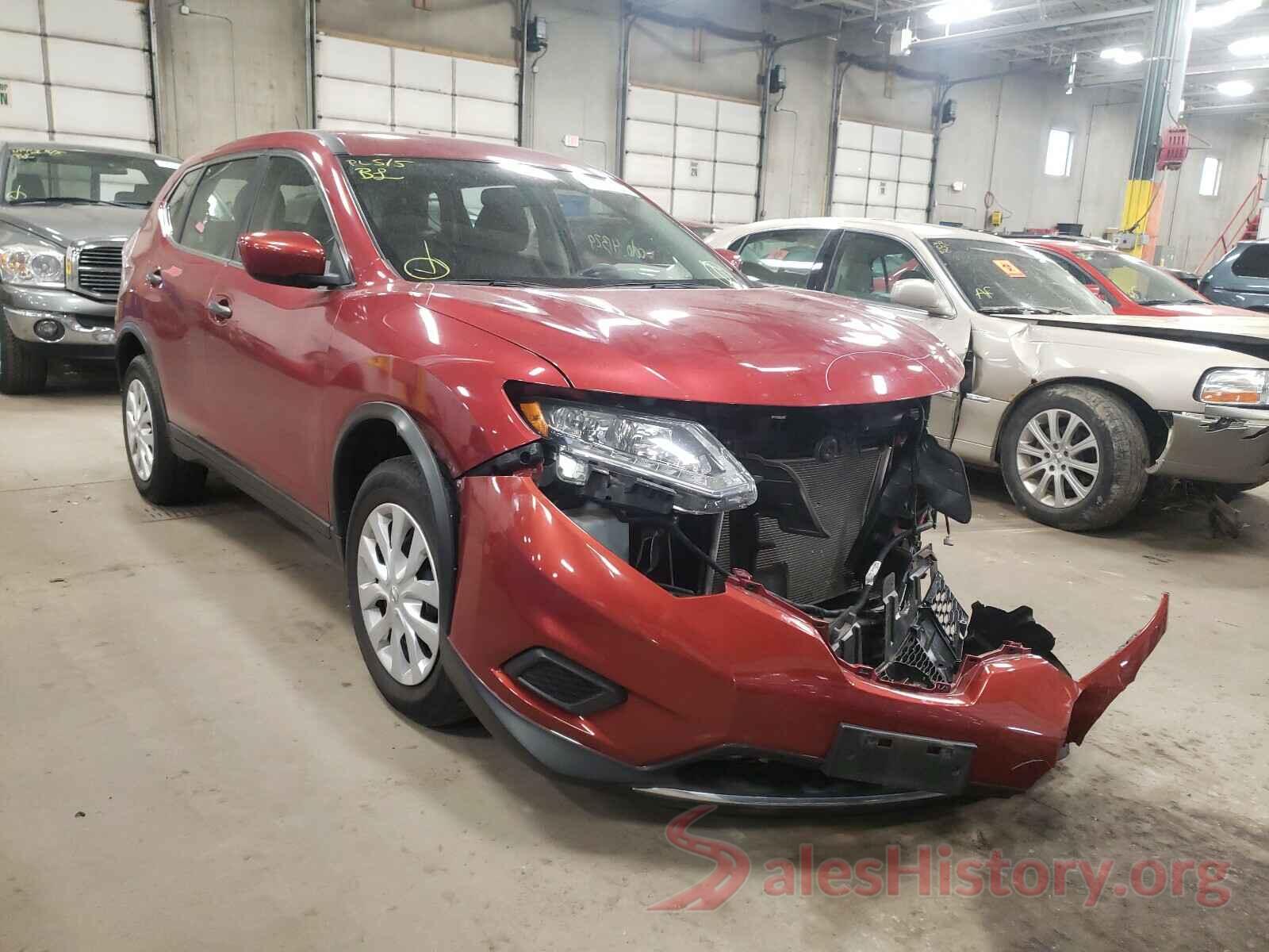 KNMAT2MV5GP606537 2016 NISSAN ROGUE