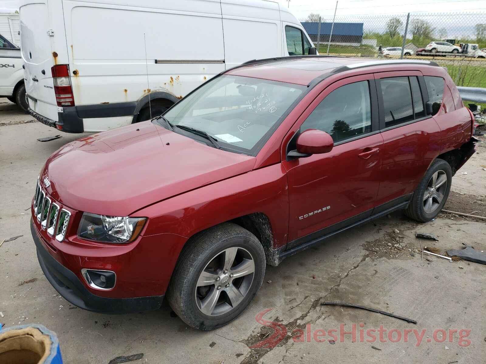 1C4NJDEB8HD176710 2017 JEEP COMPASS