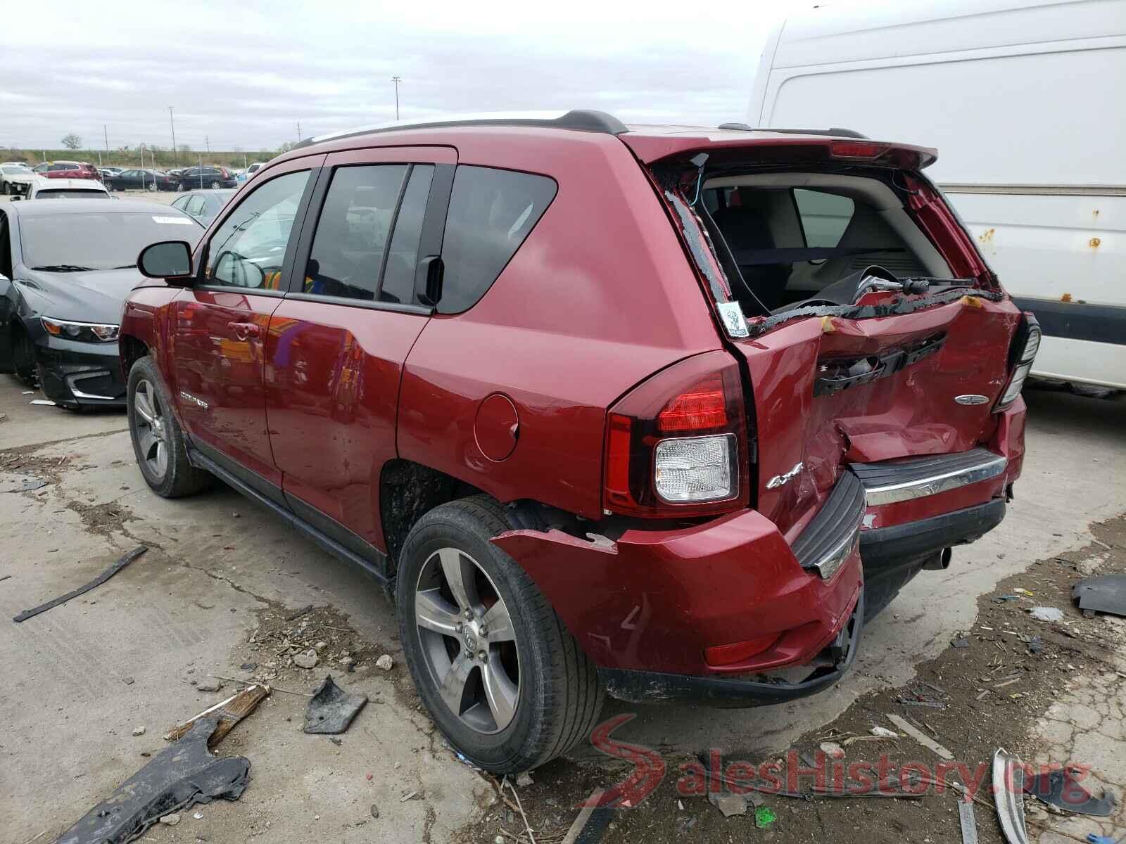 1C4NJDEB8HD176710 2017 JEEP COMPASS