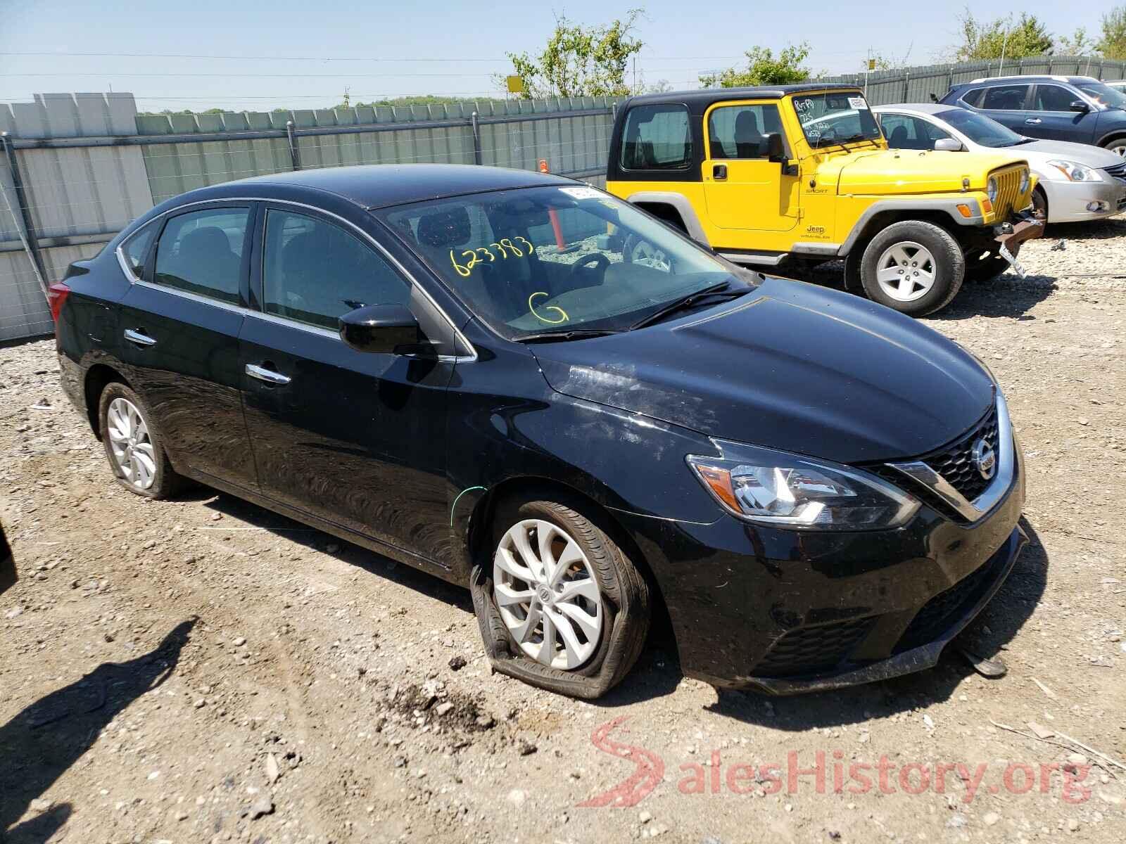 3N1AB7AP5KL623383 2019 NISSAN SENTRA