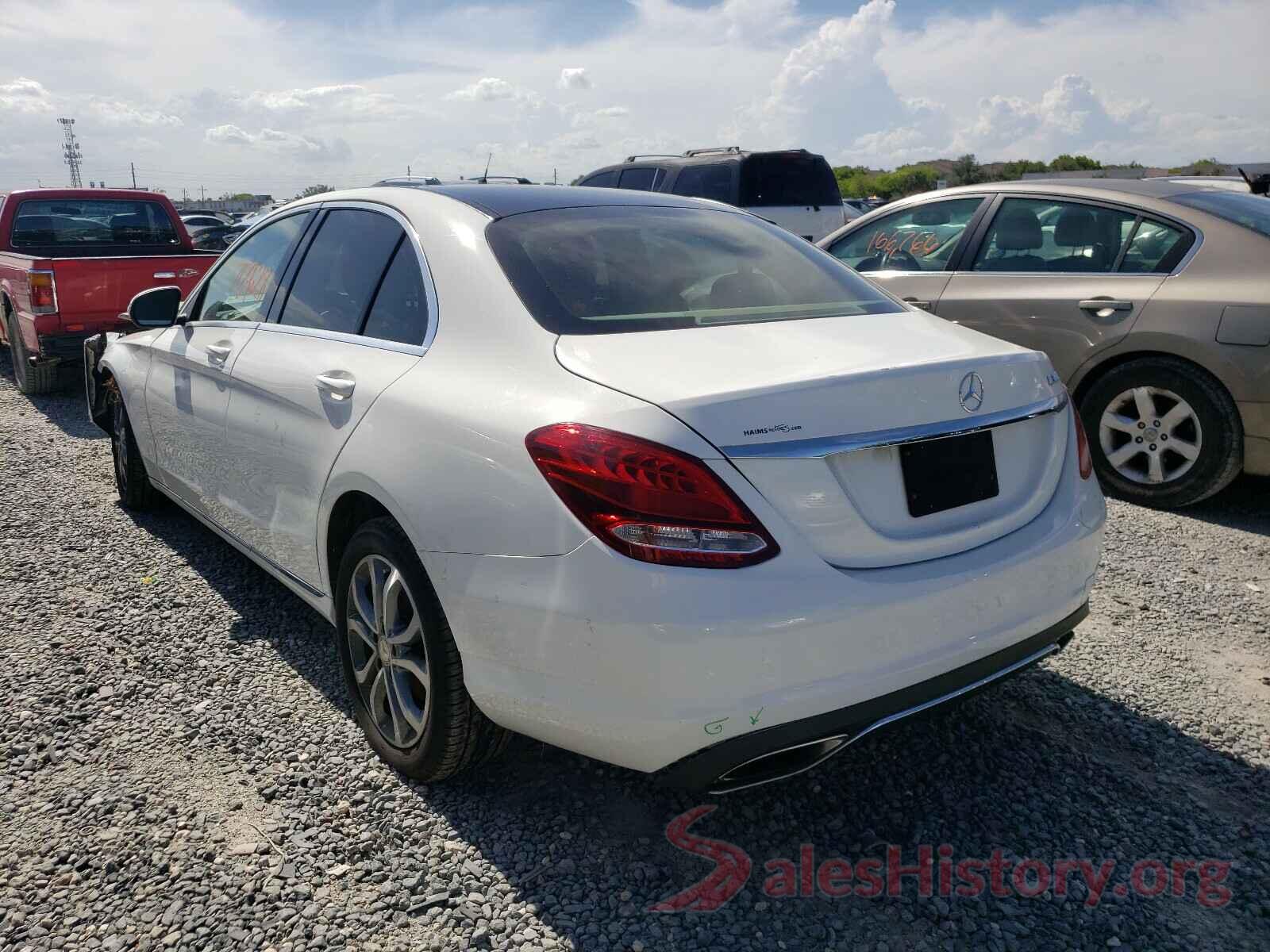 WDDWF4JBXGR144537 2016 MERCEDES-BENZ C CLASS