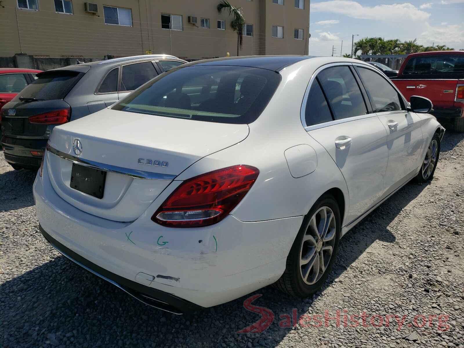 WDDWF4JBXGR144537 2016 MERCEDES-BENZ C CLASS