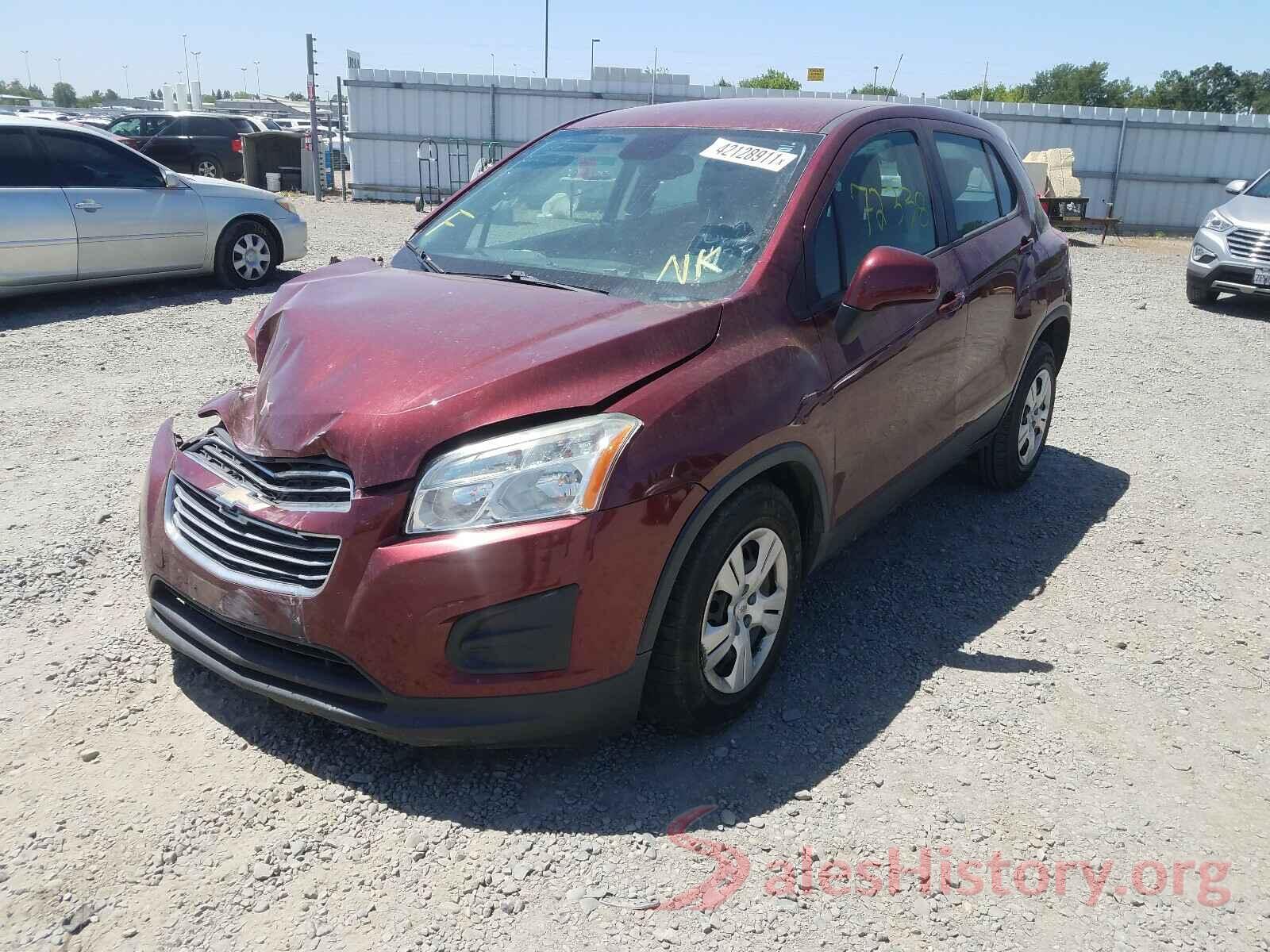 3GNCJKSB8GL148258 2016 CHEVROLET TRAX