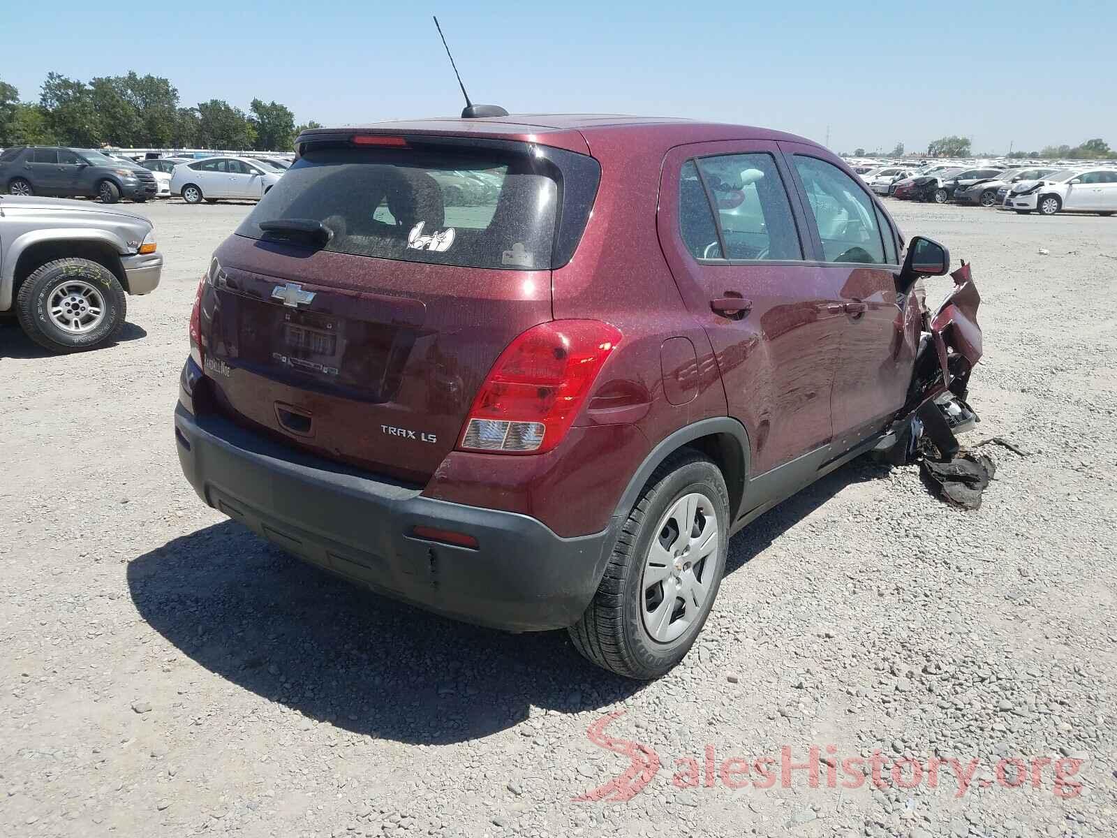 3GNCJKSB8GL148258 2016 CHEVROLET TRAX