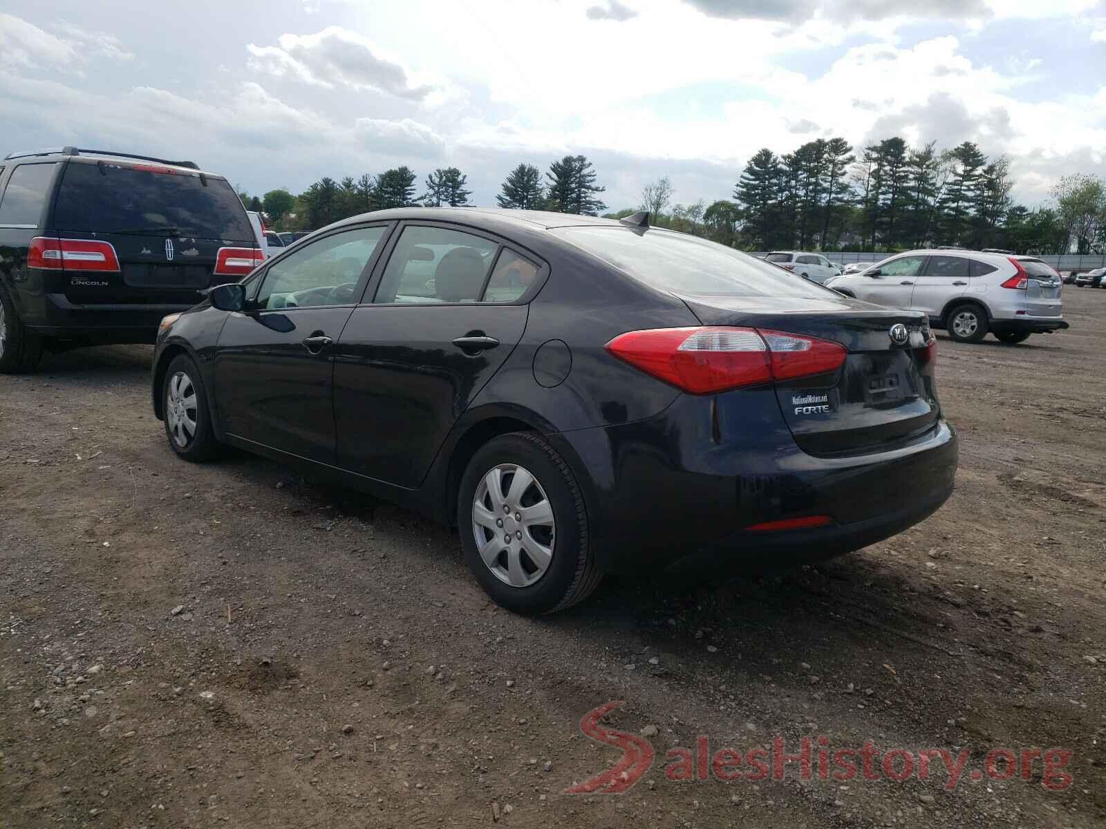 KNAFK4A6XG5614403 2016 KIA FORTE